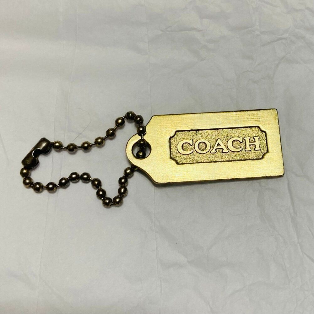 Brass Coach Tag